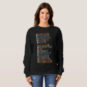 Sweatshirt Thérapie orthophoniste Pathologiste SLP Thérapie (Devant entier)