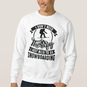 Sweatshirt Thérapie Snowboard