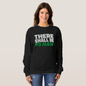 Sweatshirt There Shall Be No Algea   Swimming Pool Expert Cle (Devant entier)