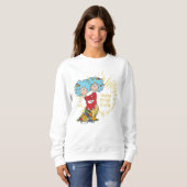 Sweatshirt Thing One Thing Two Joyeux Things-Giving! (Devant entier)