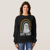 Sweatshirt This is boo sheet ghost retro halloween costume me (Devant entier)