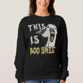Sweatshirt This Is Boo Sheet Horse (Devant)