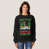 Sweatshirt This Is My Christmas Pajama Puffin Christmas 1 (Devant entier)