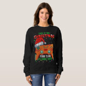 Sweatshirt This Is My Christmas Video Game Controller Dim Sum (Devant entier)