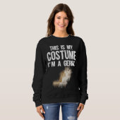 Sweatshirt This Is My Costume I'm A Gerbil  Cute Halloween (Devant entier)