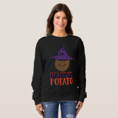 Sweatshirt This Is My Human Costume I'm Really A Potato Hall (Devant entier)