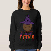 Sweatshirt This Is My Human Costume I'm Really A Potato  Hall (Devant)