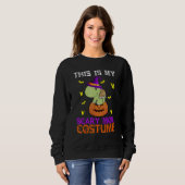 Sweatshirt This Is My Scary Mom Costume Turtle Halloween (Devant entier)