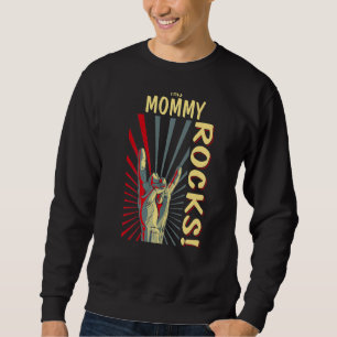 Sweatshirt This Maman Rocks Vintage Retro Concert 70s 80s Fun