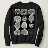 Sweatshirt Thisiswhatdepressionlookslike_QRCTScan Sweatshir (Design dos)