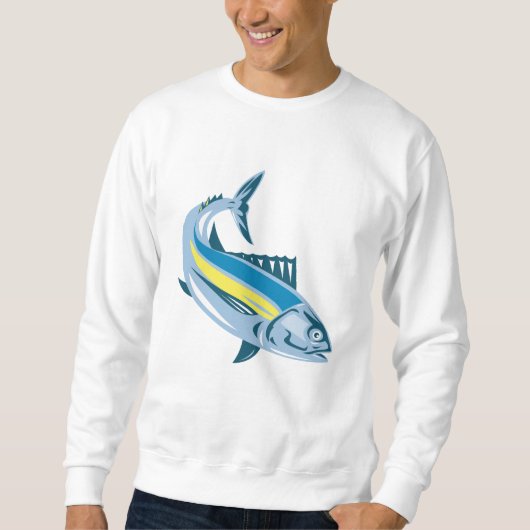 Sweatshirt Thons d'albacore rétros (Devant)