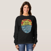 Sweatshirt Thornton State Beach California Ca Beach Sunset (Devant entier)