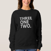 Sweatshirt THREE ONE TWO Area Code 312 Chicago IL Illinois US (Devant)