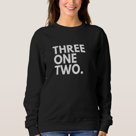 Sweatshirt THREE ONE TWO Area Code 312 Chicago IL Illinois US (Devant)