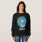 Sweatshirt Thresher Shark Dive Bali Indonesia (Devant entier)