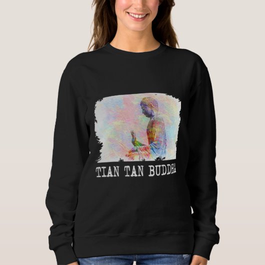 Sweatshirt Tian Tan Bouddha (Devant)