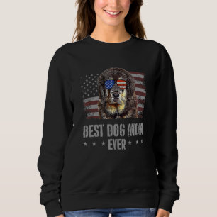 Sweatshirt Tibétain Mastiff Meilleur Chien Maman Jamais Rétro