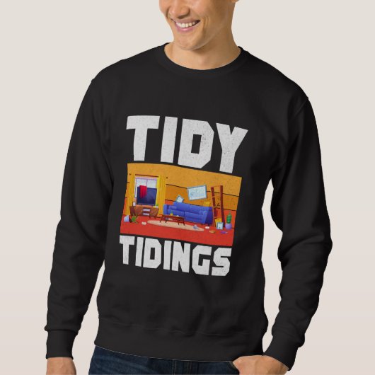 Sweatshirt Tidy Tidings Organizer (Devant)
