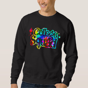 Sweatshirt Tie Dye College Squad Retour À L'École Enseignants