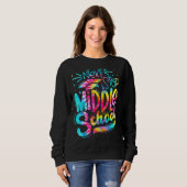 Sweatshirt Tie Dye Next Stop (Devant entier)