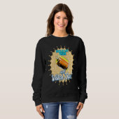 Sweatshirt Tiens Ma Bière Et Regarde Ça (Devant entier)