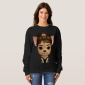Sweatshirt Tiffany Le Chihuahua (Devant entier)