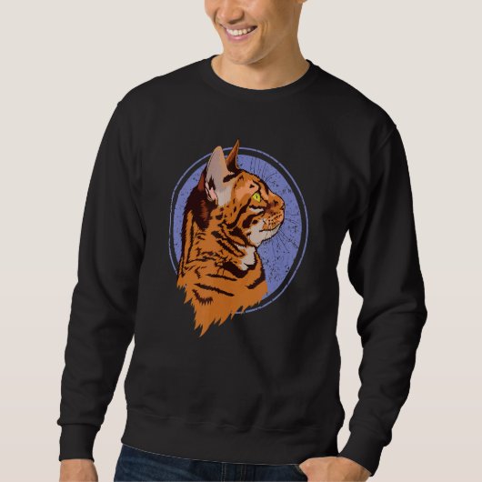 Sweatshirt Tiger (Devant)
