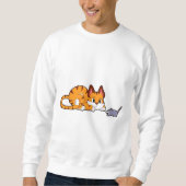 Sweatshirt Tiger chat avec souris (Devant)