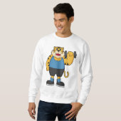 Sweatshirt Tiger Fitness Dumbbell (Devant entier)