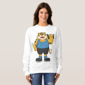 Sweatshirt Tiger Fitness Dumbbell (Devant entier)
