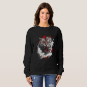 Sweatshirt Tiger  for real cat fans (Devant entier)