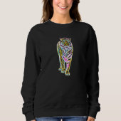 Sweatshirt Tiger Motif  3 (Devant)