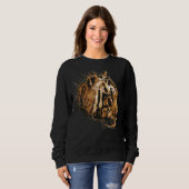 Sweatshirt Tiger Tiger Face Posters de animaux (Devant entier)
