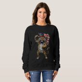 Sweatshirt Tiger Usa (Devant entier)
