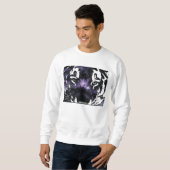 Sweatshirt Tigre de galaxie (Devant entier)