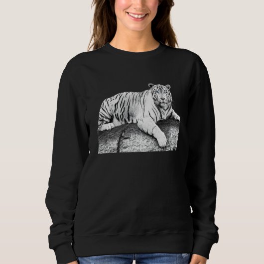 Sweatshirt Tigre Le Gros Chat (Devant)
