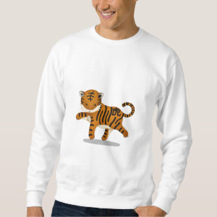 Sweatshirt Tigre Zodiac chinois mignon