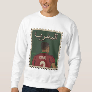 Sweatshirt Timbre marocain célébrant la fierté de l'équipe na