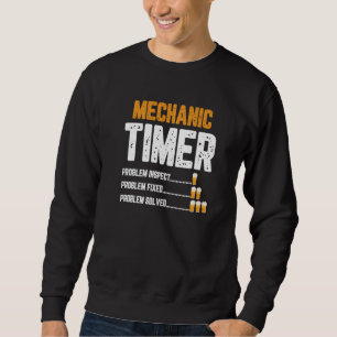 Sweatshirt Timer mécanique voiture bière mécanique