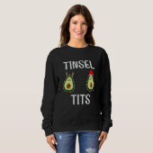 Sweatshirt tinsel ties with balls (Devant entier)