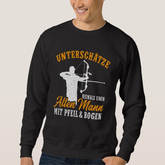 Sweatshirt Tir à l'arc mâle (Devant)