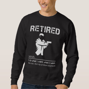 Sweatshirt Tirer Je Fais Ce Que Je Veux Quand Je Veux Voir Au