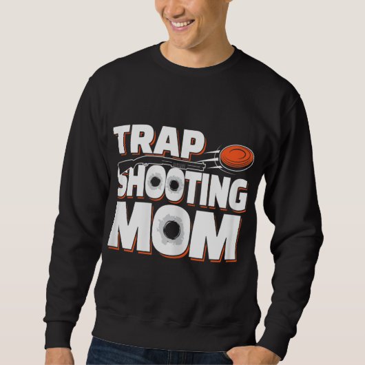 Sweatshirt Tirer sur une maman (Devant)