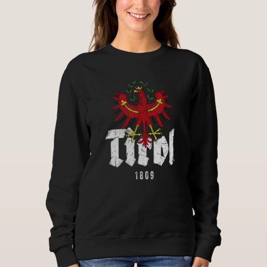 Sweatshirt Tirol 1809 Eagle Crest Country Vintage Retro (Devant)