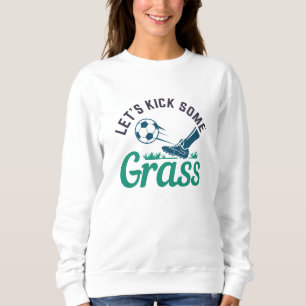 Sweatshirt Tirons un peu d’herbe
