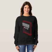 Sweatshirt Titre de zoologue Appréciation Rétro (Devant entier)
