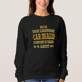 Sweatshirt Titre d'emploi de concessionnaire automobile emplo
