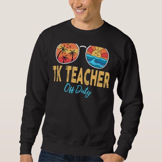 Sweatshirt Tk Professeur Hors Service Lunettes De Soleil Dern (Devant)