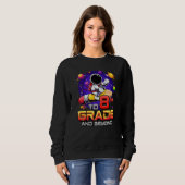 Sweatshirt To 8th Grade And Beyond Astronaut Back To School 8 (Devant entier)