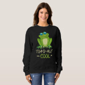 Sweatshirt Toad ally cool frog   (Devant entier)